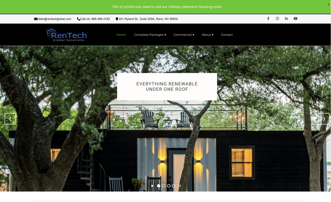 Rentech Global: Industrial & Residential E-commerce Platform - Image 1