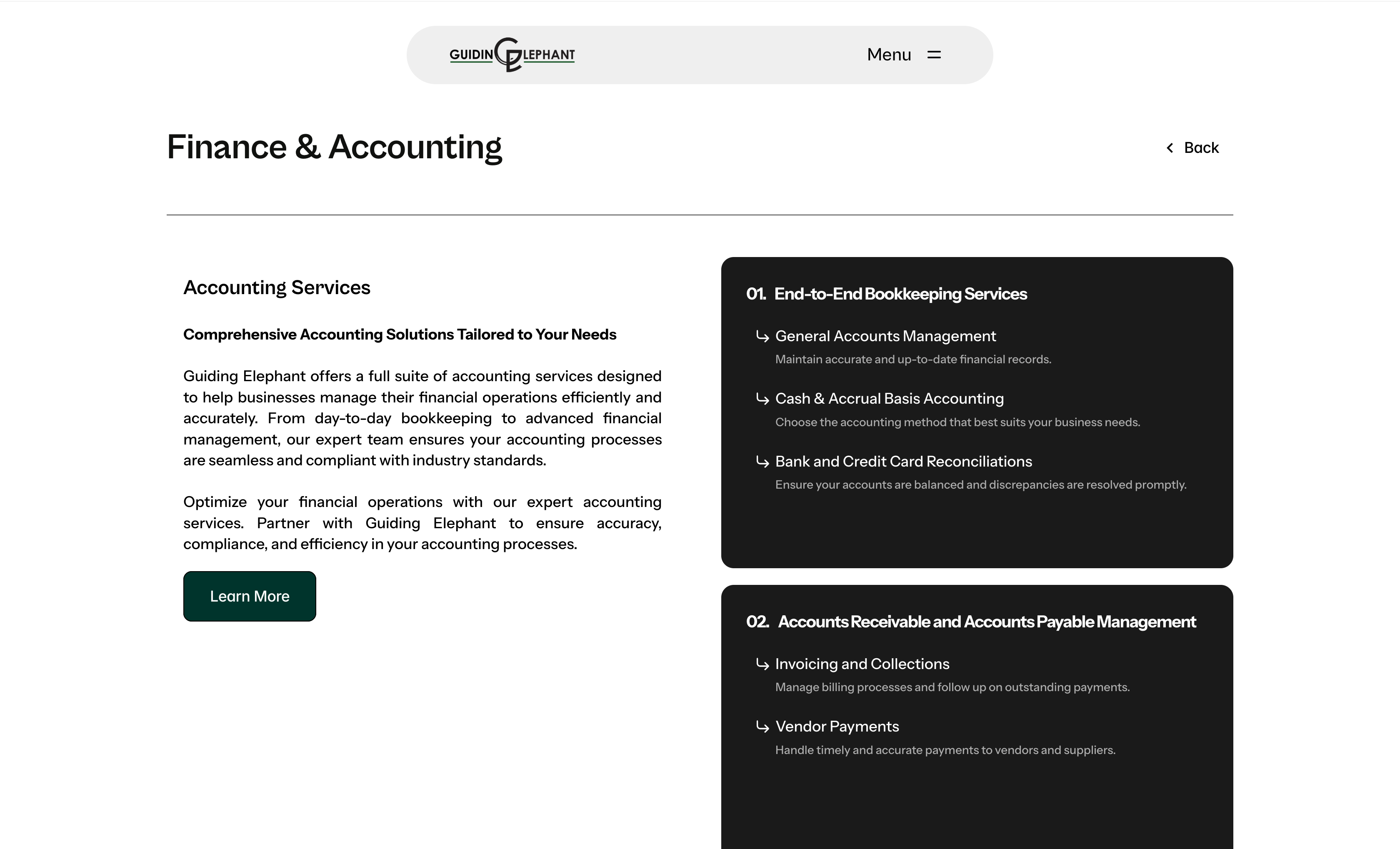 Guiding Elephant · CMS