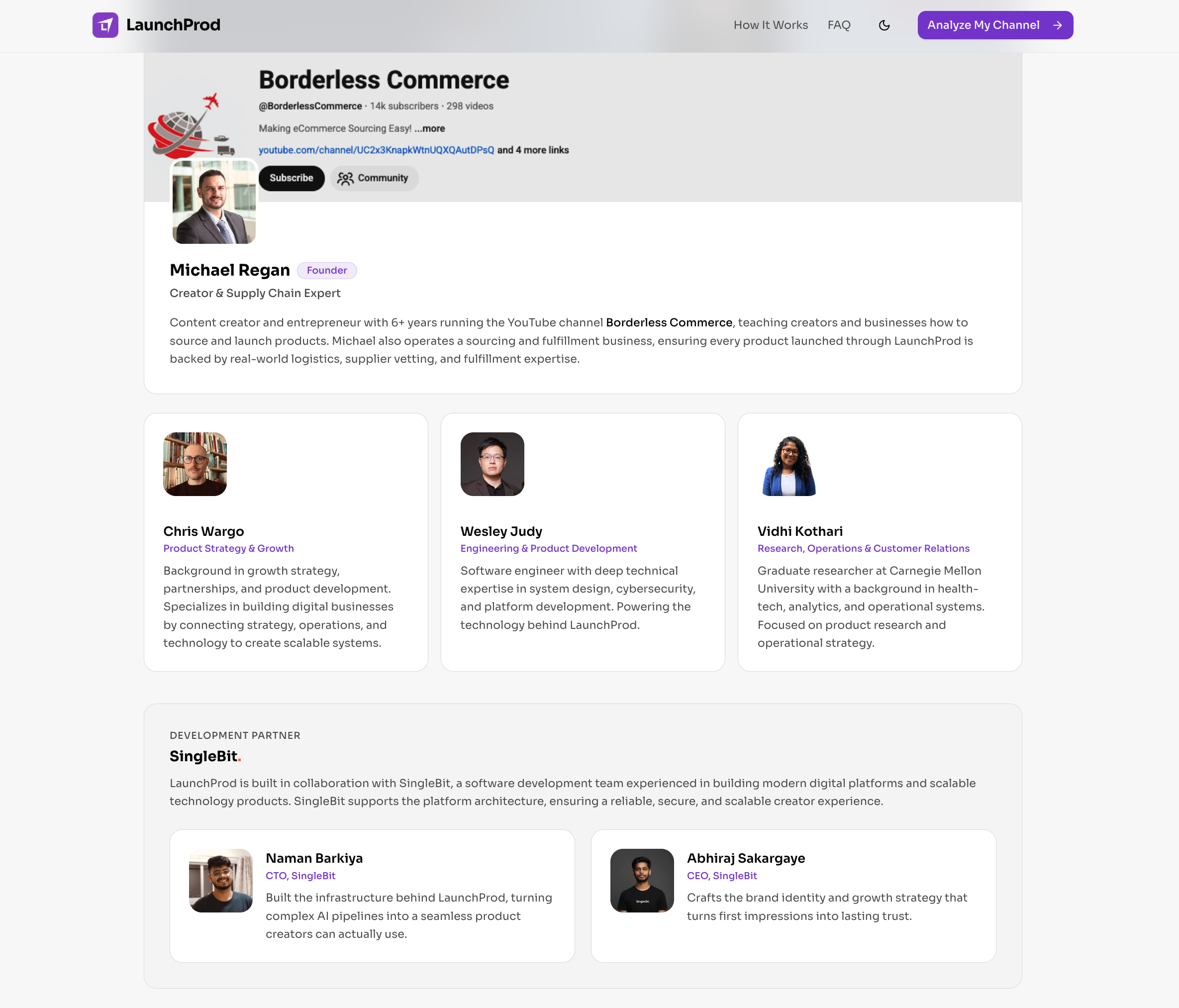 LaunchProd · Workspace