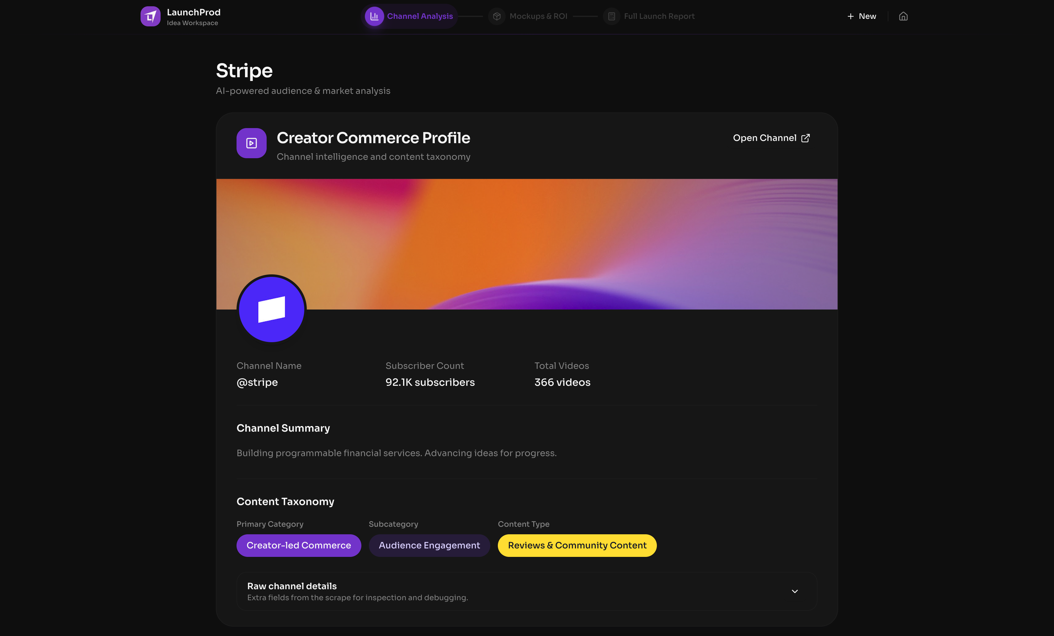 LaunchProd · Product