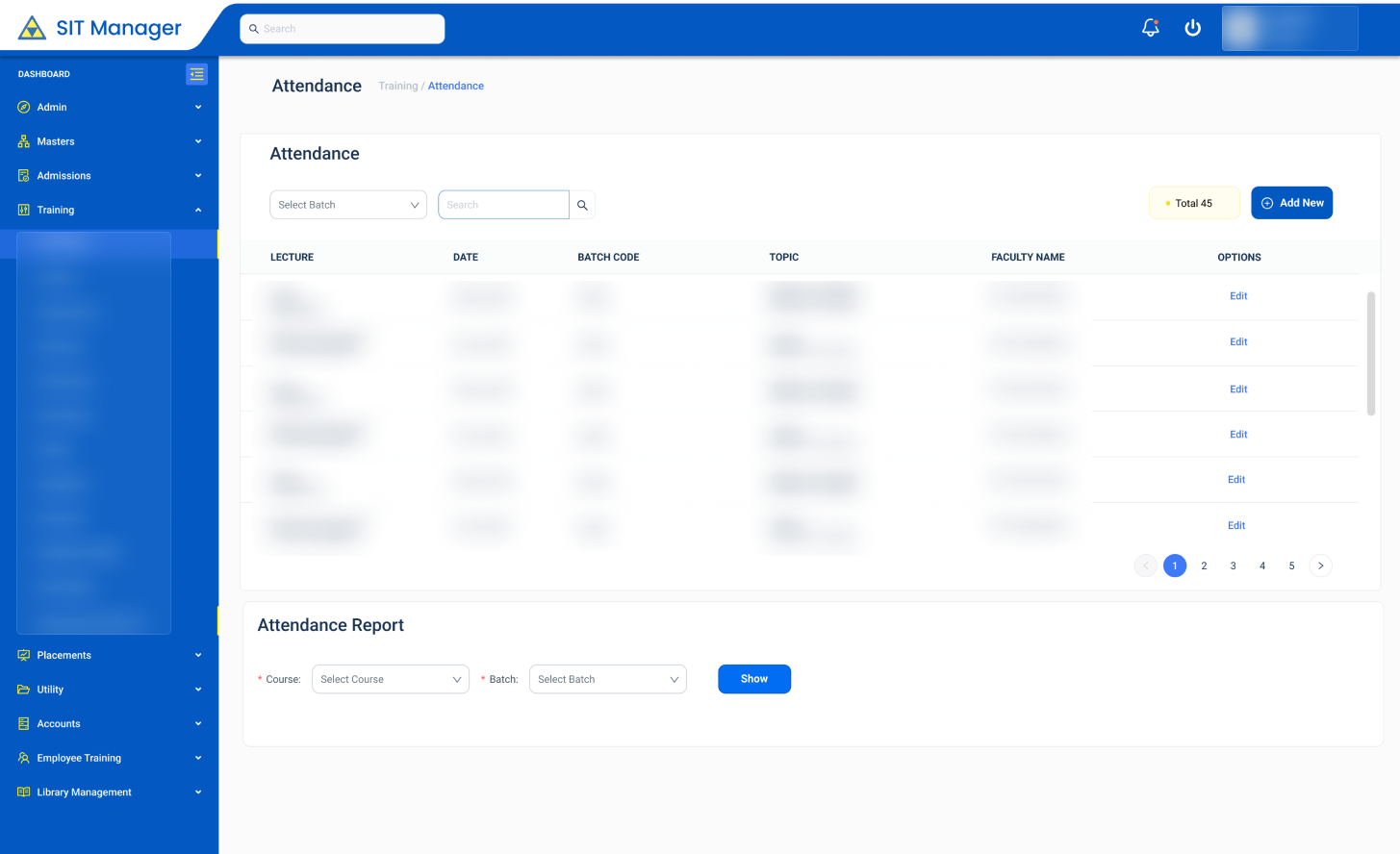 SIT Manager · Payroll